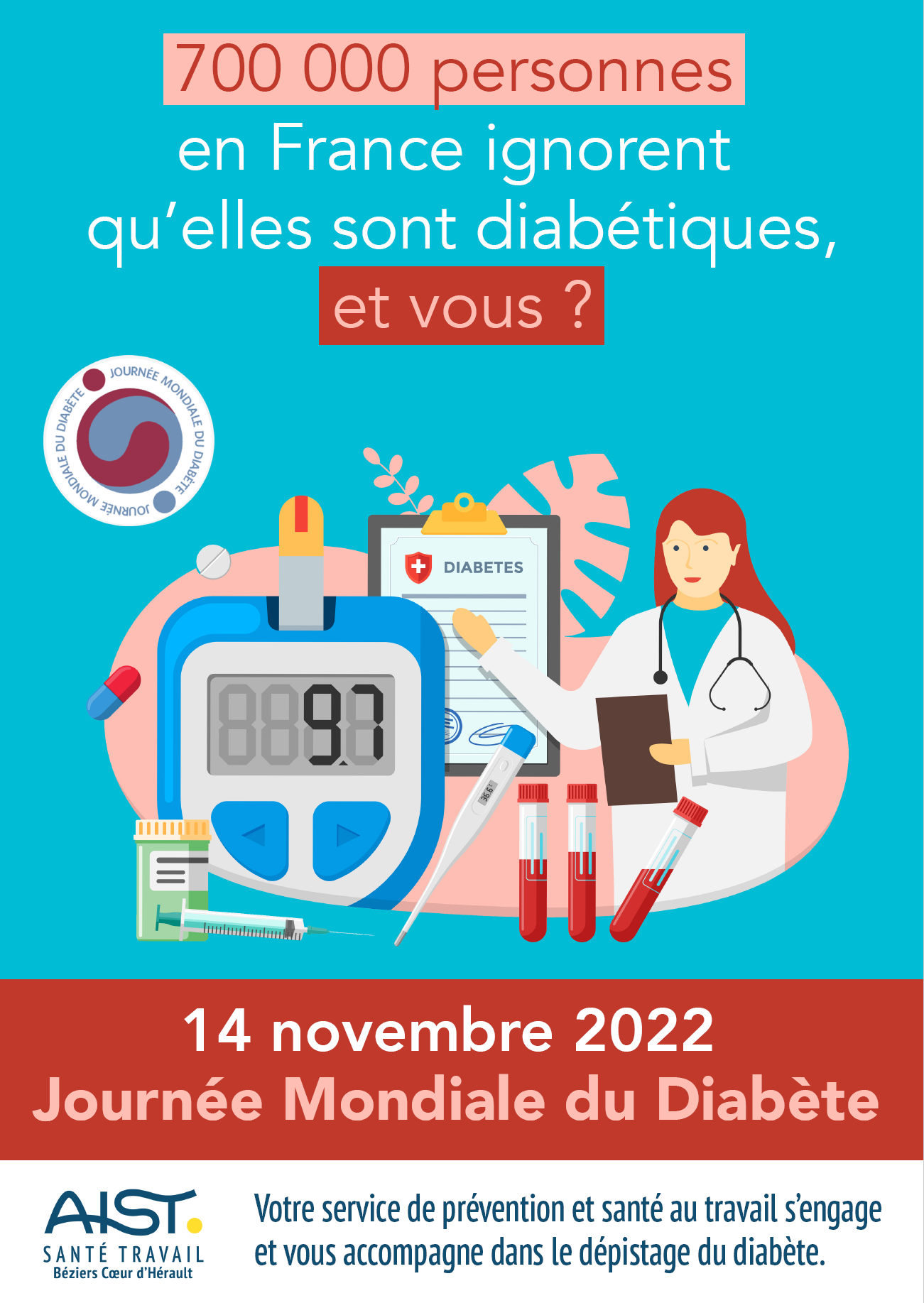 affiche diabete