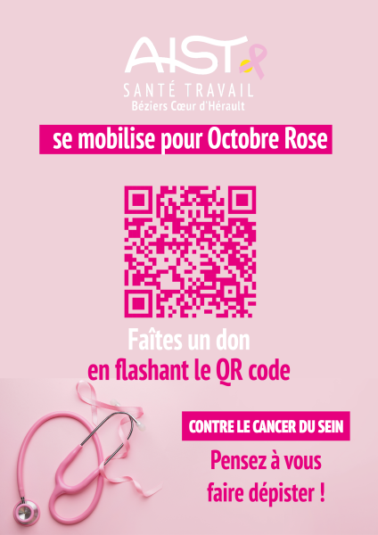 octobre rose AIST affiche